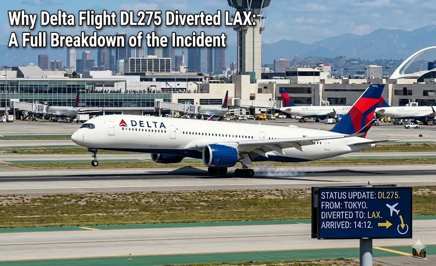 Delta Flight DL275 Diverted LAX