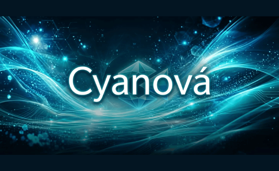 cyanová